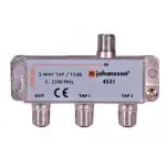 Odgałęźnik 2-krotny 5-2300 MHz Johansson 4521 15 dB
