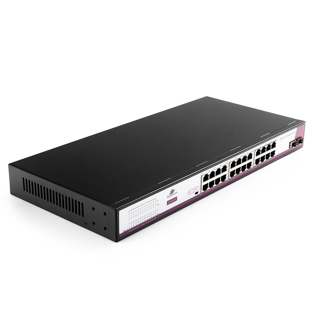 SWITCH 24x port + 2x port SFP 1Gbps SP-SG1024S2
