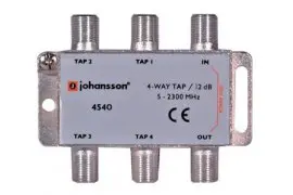 Odgałęźnik 4-krotny 5-2300 MHz Johansson 4540 12dB