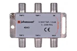 Odgałęźnik antenowy 4-krotny 5-2300 MHz Johansson 4542 25dB