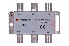 Odgałęźnik antenowy 4-krotny 5-2300 MHz Johansson 4544 30dB