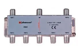 Odgałęźnik 6-krotny 5-2300 MHz Johansson 4562 20dB
