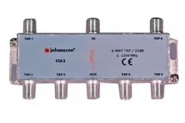 Odgałęźnik antenowy 6-krotny 5-2300 MHz Johansson 4563 25dB 