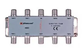 Odgałęźnik antenowy 8-krotny 5-2300 MHz Johansson 4583 25dB 