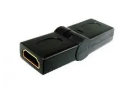 Adapter HDMI gn./HDMI gn. katowy