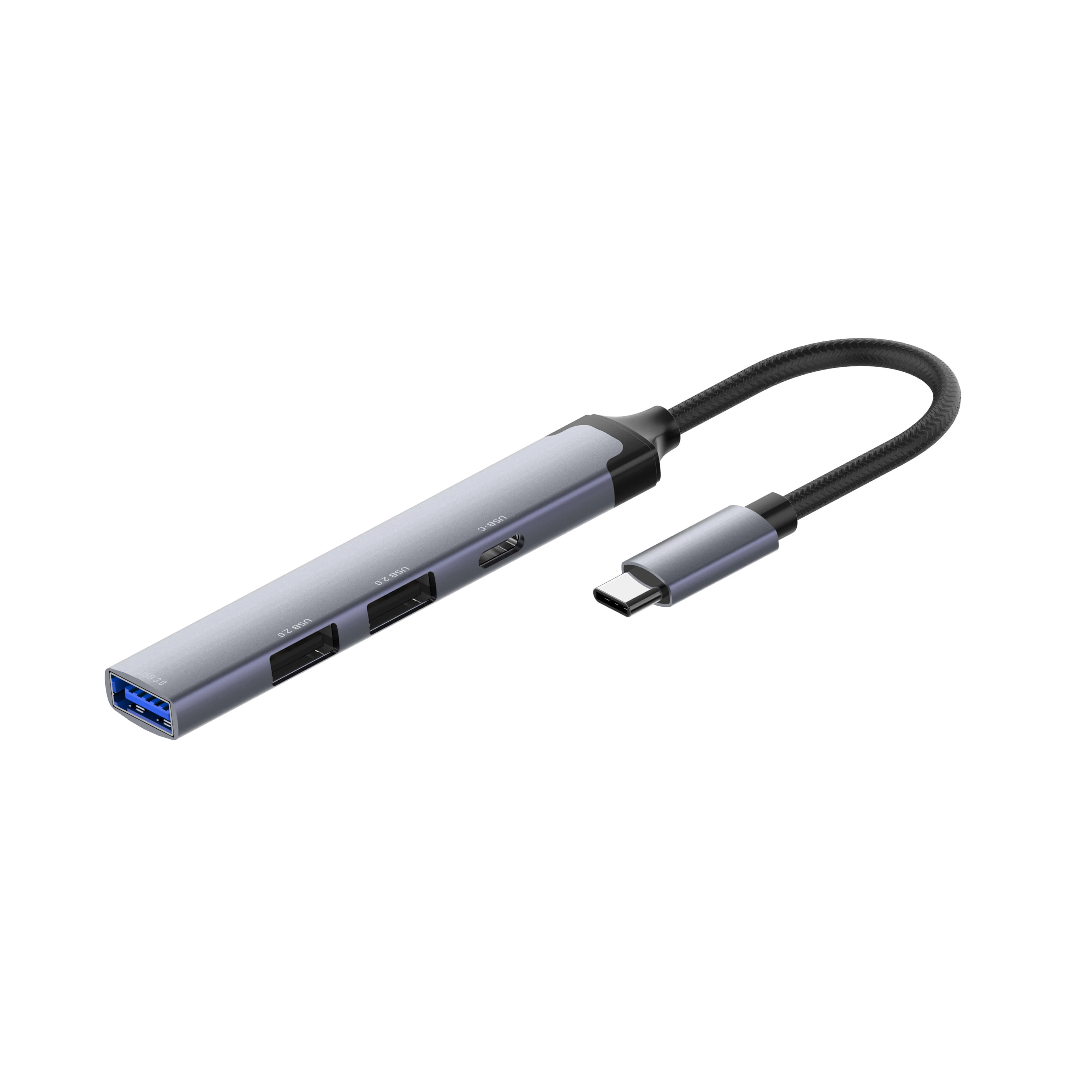 Adapter HUB USB-C na USB 3.0 USB-C 2xUSB LDNIO DS-34C