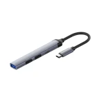 Adapter HUB USB-C na USB 3.0 USB-C 2xUSB LDNIO DS-34C