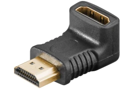 Adapter gniazdo - wtyk HDMI 2.1 8K PIONOWY 270st.