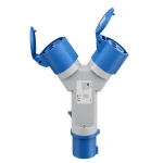 Adapter rozdzielacz CEE na 2 CEE 16A typu Y
