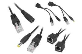 Adapter zasilania po skrętce PoE RJ-45 2.1/5.5 DC max. 48V