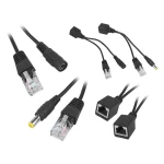 Adapter zasilania po skrętce PoE RJ-45 2.1/5.5 DC max. 48V