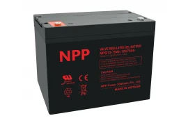 Akumulator Żelowy NPG 12V 75Ah NPP AGM DEEP GEL