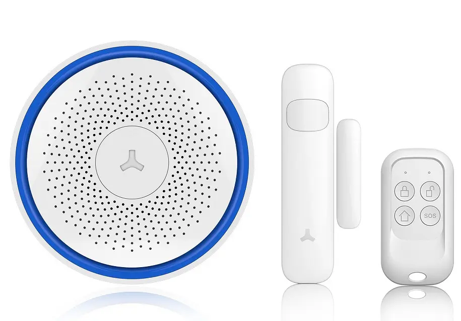 Alarm bezprzewodowy Maxkin Conch-P WiFi z czujką PIR i magnetyczną SS-P01