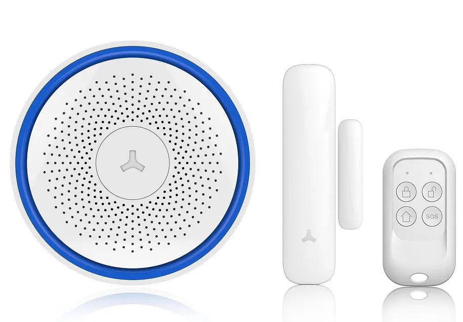 Alarm bezprzewodowy Maxkin Conch-D WiFi z czujką magnetyczną DWS-303