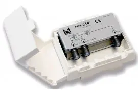 ALCAD zewnętrzny sumator sygnału TV SAT + DVB-T2/FM MM-214