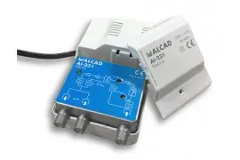 Wzmacniacz szerokopasmowy Alcad AI-231 47-862 MHz 28dB / kanał zwrotny