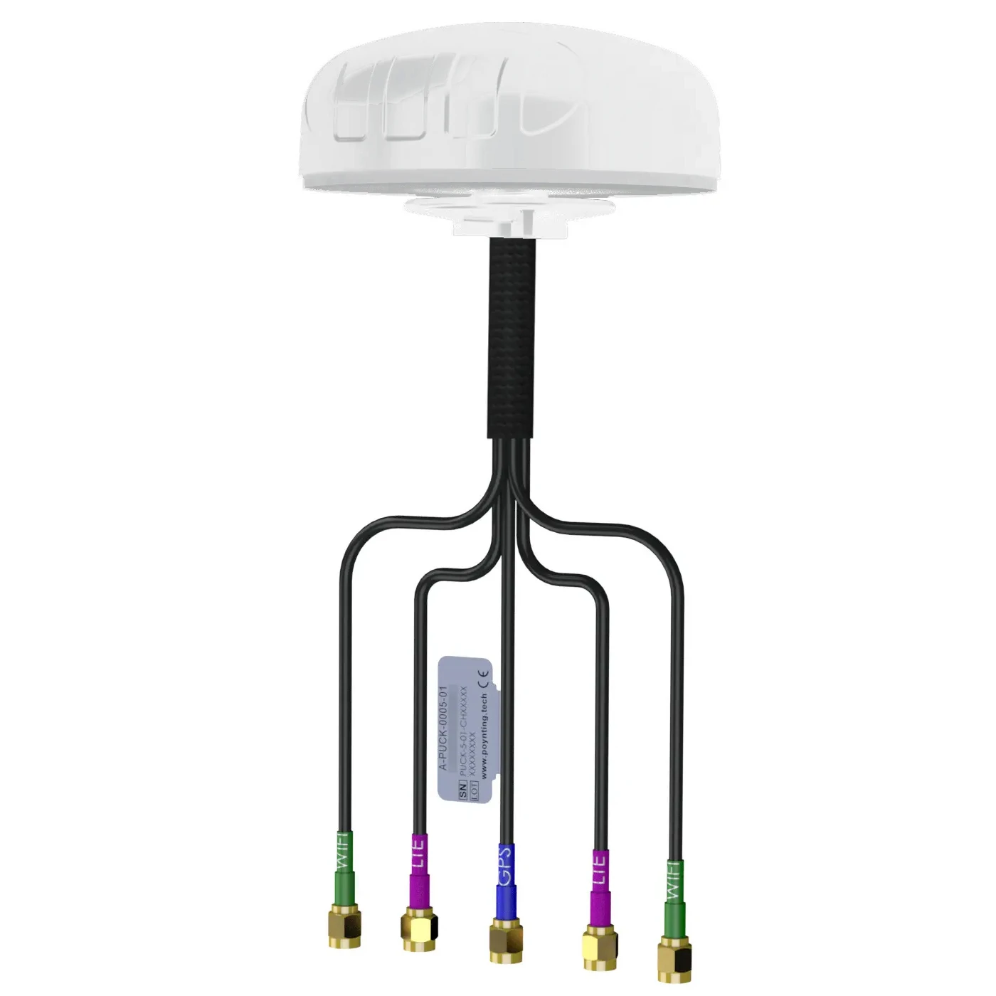Antena LTE WIFI GPS do kampera Poynting PUCK-0005-V1-01-W 5w1