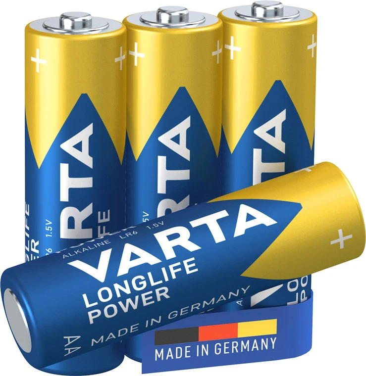 Baterie VARTA Longlife Power LR06 AA 1,5V blister 4 szt.