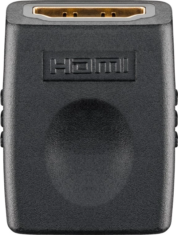 Beczka HDMI 2.0 4K UHD gniazdo - gniazdo ŁĄCZNIK czarny Goobay