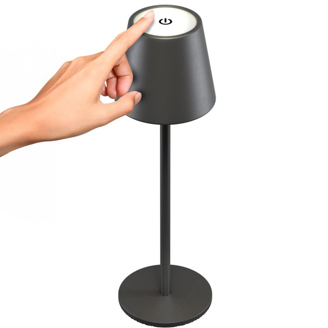 Bezprzewodowa, dotykowa lampka nocna LED na biurko Goobay