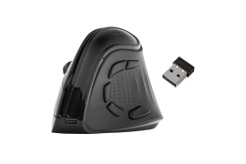 Bezprzewodowa pionowa myszka BT 2.4 RGB SP-RCA09