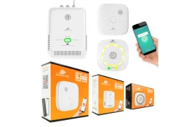 Czujnik dymu. gazu. czadu zestaw Tuya SL-DZ-CDG02