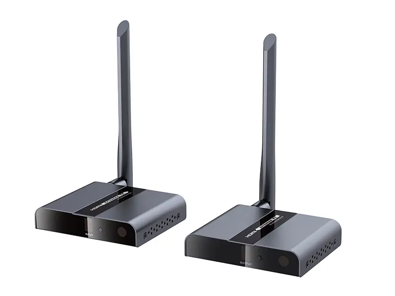 Bezprzewodowy transmiter HDMI Spacetronik SPH-W50M - możliwość łączenia 1x2 / 2x1 / 2x2