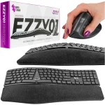 Bezprzewodowy zestaw myszka i klawiatura EZZY 01 OUTLET