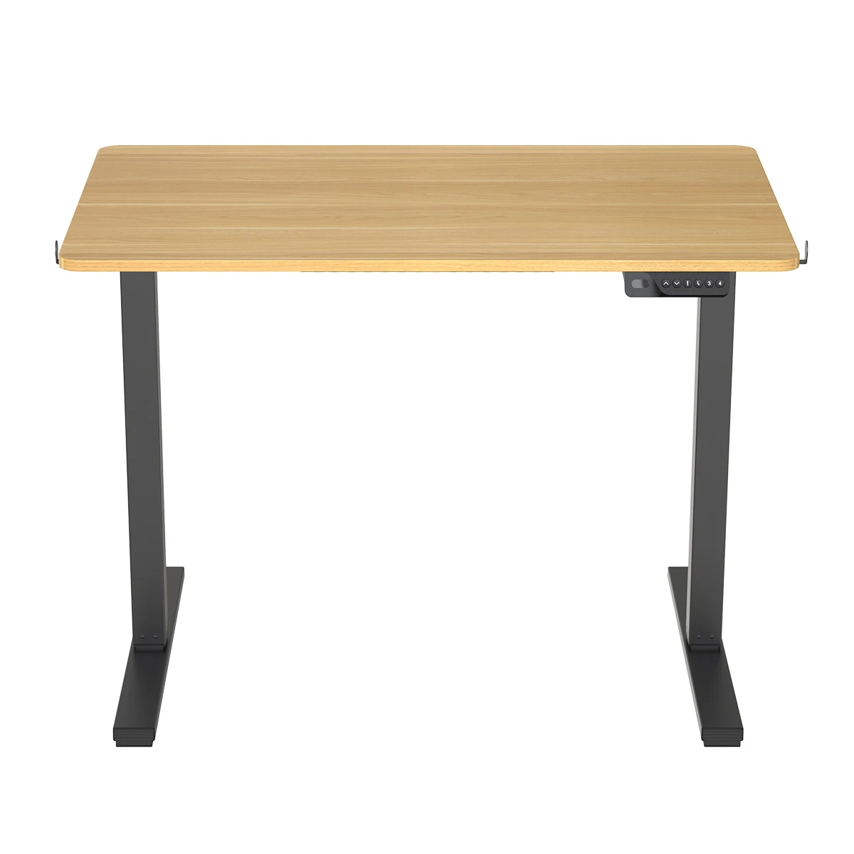 Biurko z podnoszonym blatem  OUTLET 100x60 Spacetronik Spacetronik Moris + organizer do kabli (SPE-O124BO)