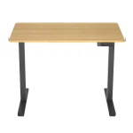 Biurko z podnoszonym blatem  OUTLET 100x60 Spacetronik Spacetronik Moris + organizer do kabli (SPE-O124BO)