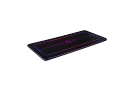 Blat do biurka gamingowy z LED 136 x 66 x 2.6 cm