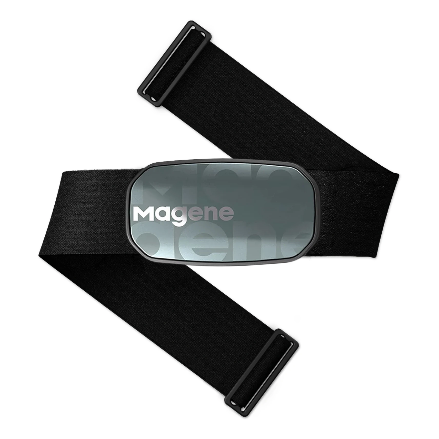 Opaska sportowa z pomiarem tętna ANT+ BT monitor na klatkę piersiową niebiesko szary Magene H603