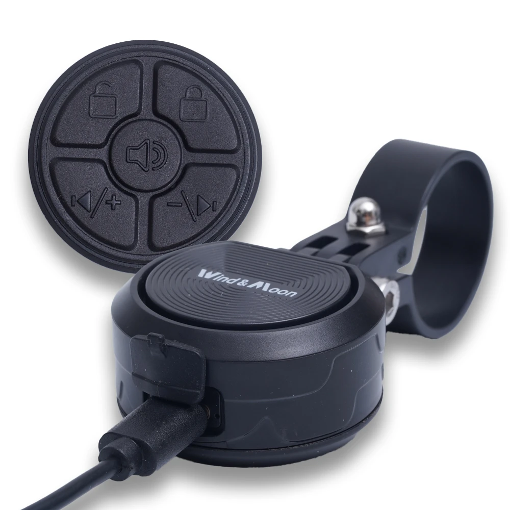 Elektroniczny dzwonek rowerowy z alarmem Wind and moon WT11