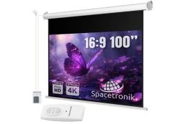 Elektryczny Ekran Projekcyjny Ścienny 100 16:9 OUTLET