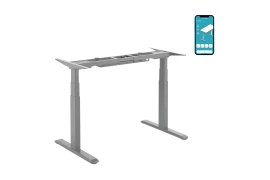 Elektryczny stelaż biurka sterowany smartfonem (Tuya Smart) Spacetronik SPE-235G szary OUTLET 