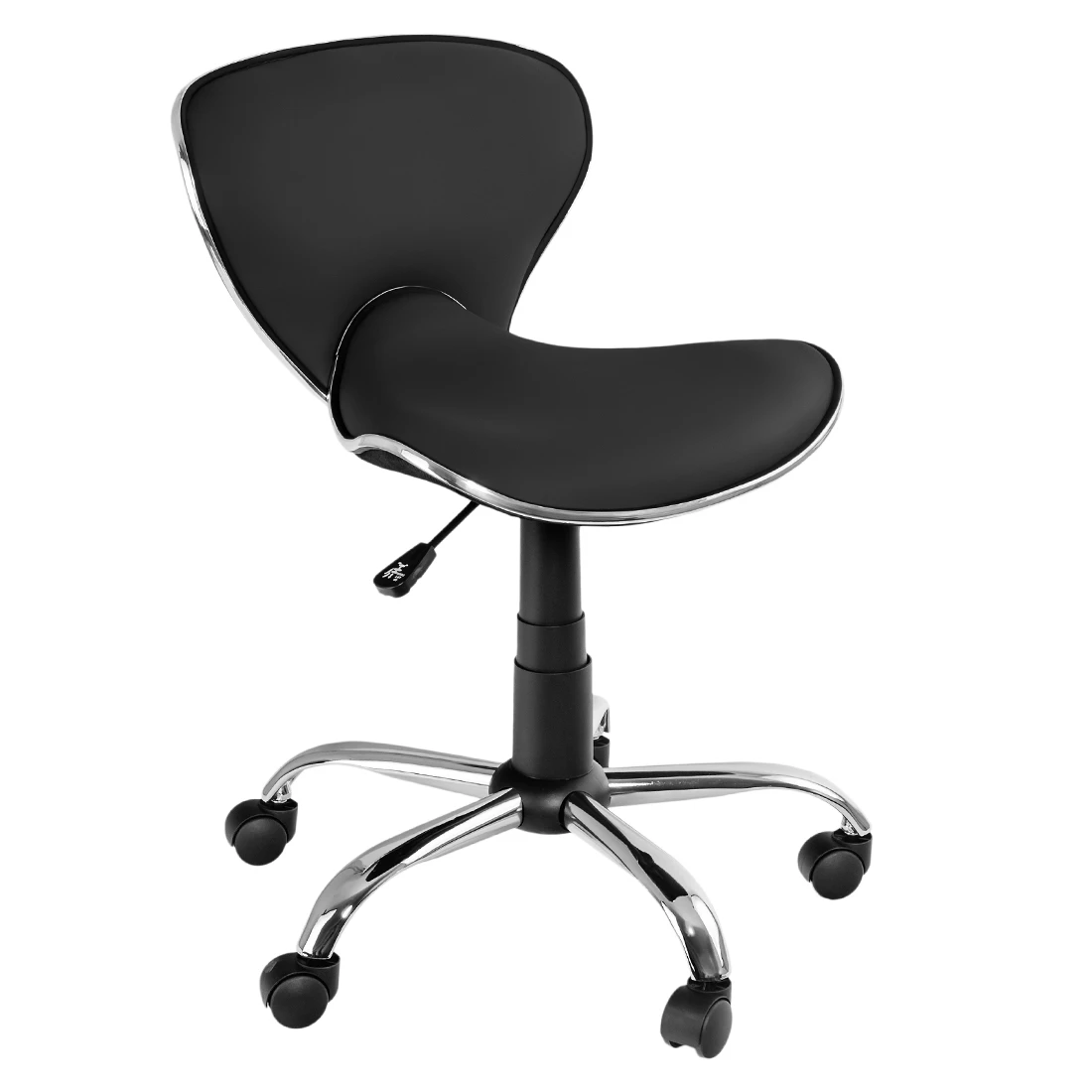 Ergonomiczne regulowane krzesło kosmetyczne Spacetronik Binary Czarny OUTLET