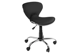 Ergonomiczne regulowane krzesło kosmetyczne Spacetronik Binary Czarny OUTLET