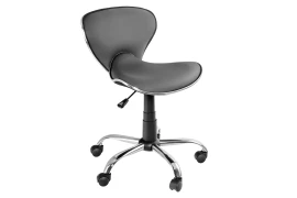 Ergonomiczny taboret krzesło kosmetyczne Spacetronik Binary Szary