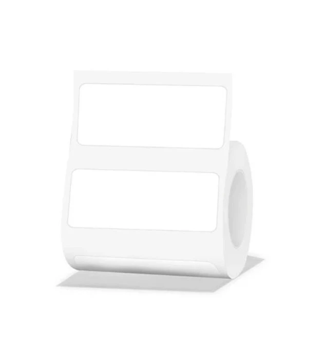 Etykiety na rolce do drukarek Niimbot z serii B białe 45x20mm 320 sztuk 2-PAK