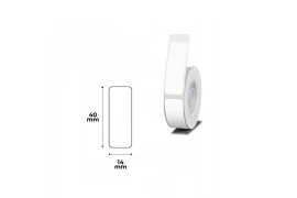 Etykiety seria B Niimbot 14x40 mm 150 szt. biały