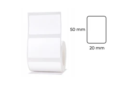 Etykiety seria B Niimbot 50x20 mm 320 szt. biały