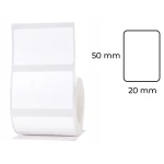 Etykiety seria B Niimbot 50x20 mm 320 szt. biały