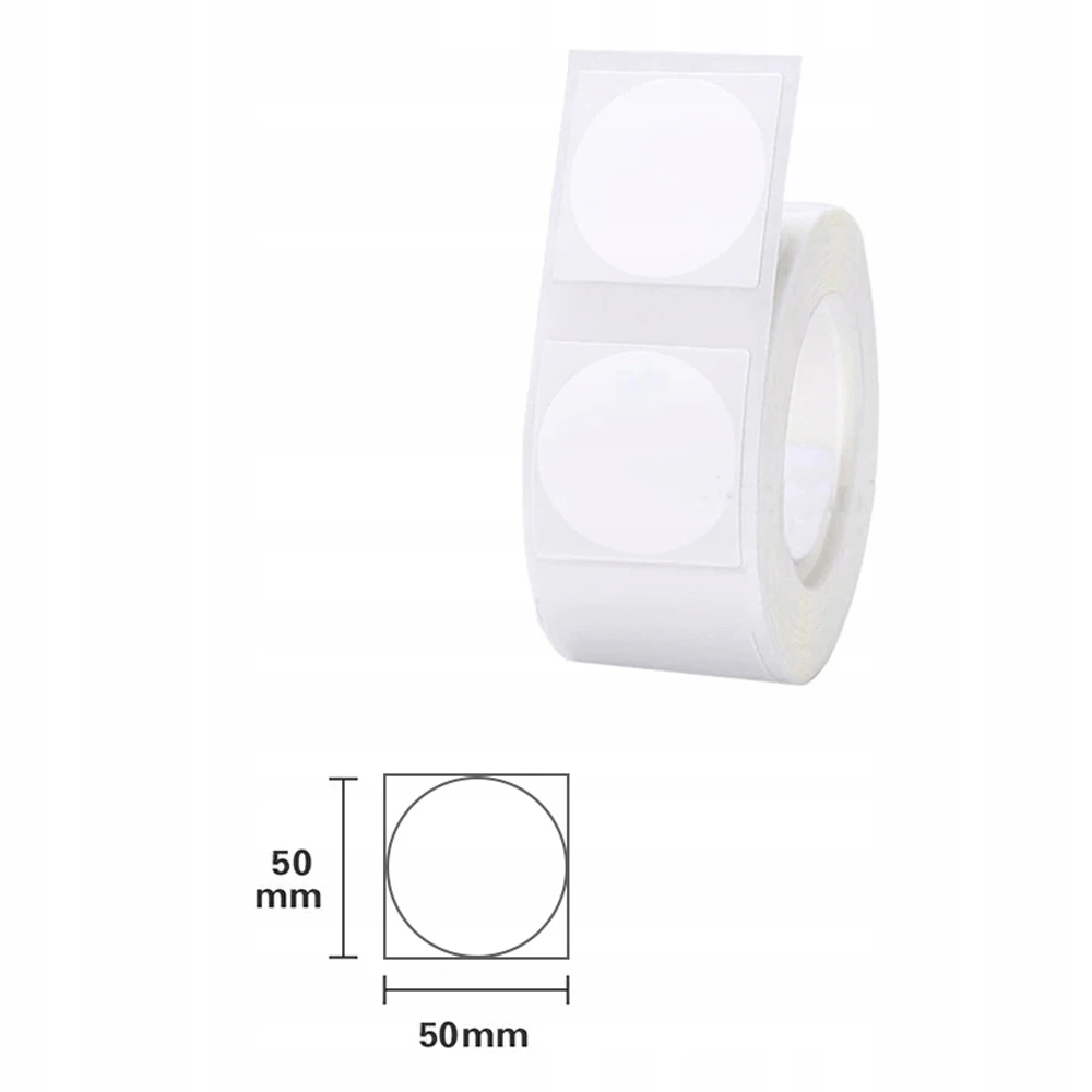 Etykiety seria B Niimbot 50x50 mm 150 szt. biały C