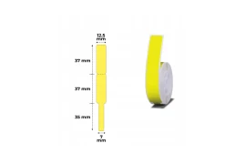 Etykiety seria D Niimbot 12.75x74+35 mm żółte 65 s