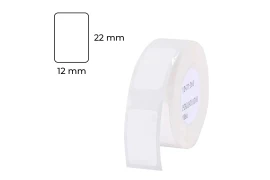 Etykiety seria D Niimbot 12x22 mm 260 szt. biały