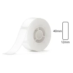 Etykiety seria D Niimbot 12x40 mm 160 szt. biały