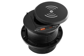 Gniazdo blatowe okrągłe Spacetronik SPS-R1D43B