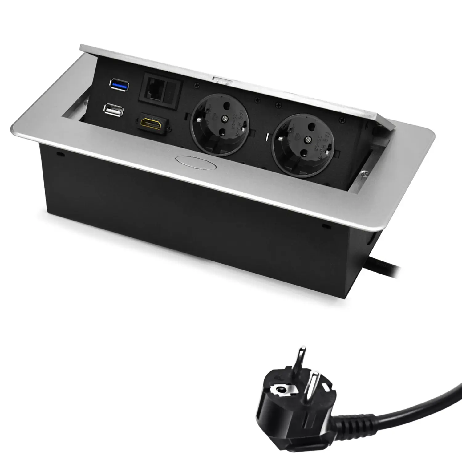 Gniazdo blatowe otwierane Spacetronik SPS-D26S V2 OUTLET