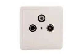 Gniazdo przelotowe antenowe SAT/RTV DSE SSE-1-10