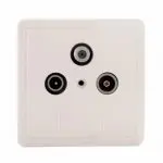 Gniazdo przelotowe antenowe SAT/RTV DSE SSE-1-10